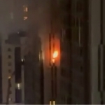 Qozog‘istondagi dahshatli yong‘inda 3 bola halok bo‘ldi (video)