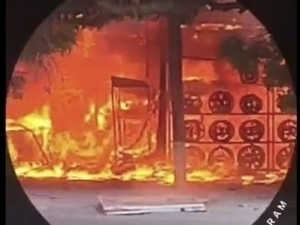 Piskentda do‘kon yonib ketdi