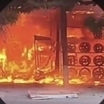 Piskentda do‘kon yonib ketdi