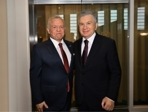 Mirziyoyev Nyu-Yorkda Abdulla II bilan uchrashdi