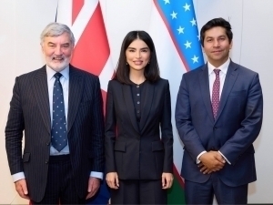 Saida Mirziyoyeva Kir Starmerning maslahatchisi bilan uchrashdi