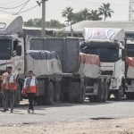 Isroil gumanitar yordamdan HAMAS naf ko‘rayotganini aniqlasa, yuklar kiritilishini to‘xtatmoqchi