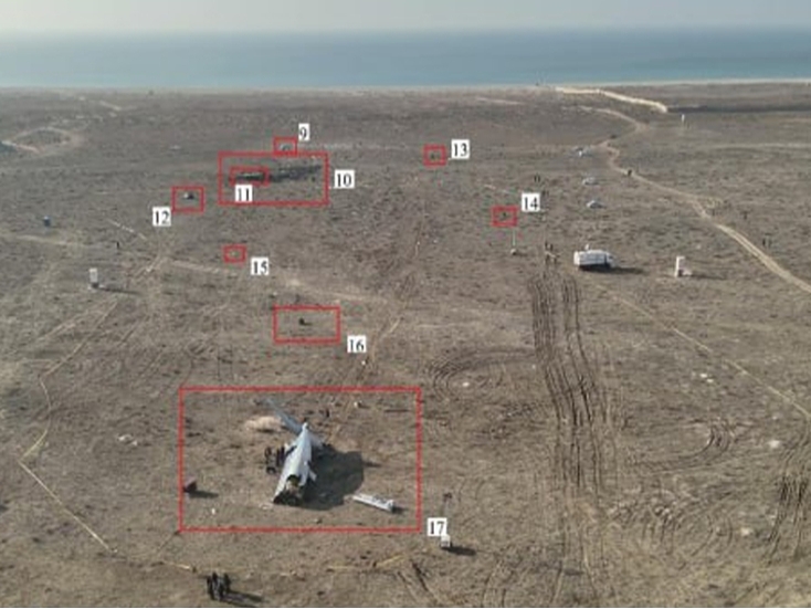 AZAL samolyoti quladimi yoki qulatildimi? Halokat bo‘yicha dastlabki hisobot e’lon qilindi (foto)