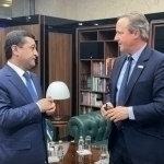 Бахтиёр Саидов афсонавий Дэвид Кэмерон билан учрашди