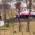 Huawei employees’ running event mistaken for rally in Tashkent  