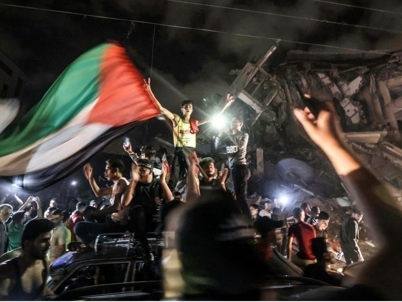 G‘azo tinchlik rejasini ko‘z yoshlar bilan qarshiladi (foto, video)