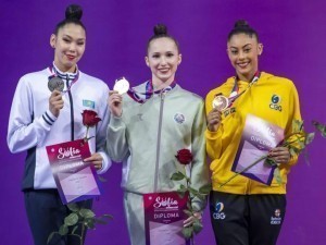 An Uzbek gymnast won at the World Cup