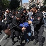 Yerevandagi namoyishlarda yuzga yaqin odam hibsga olindi