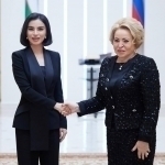 Saida Mirziyoyeva Moskvada Valentina Matviyenko bilan uchrashdi
