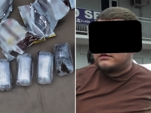 Rossiyadan O‘zbekistonga shokolad qog‘oziga o‘rab jo‘natilgan qariyb 1 kg gashish aniqlandi (video)