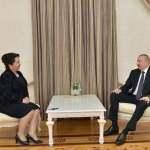 Норбоева Озарбайжон Президенти билан учрашди