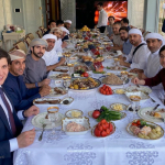Dubay valiahdi yana Toshkentda! Prezidentning kuyovlari unga ziyofat berdi