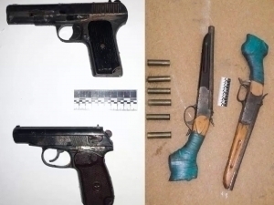 A Bukhara resident was arrested for possessing weapons and ammunition in his home