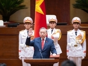 Kompartiya bosh kotibi Vetnam Prezidenti etib qayta saylandi