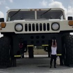 Абу-Даби шайхи ўзига дунёдаги энг катта Hummer'ни ясатиб олди
