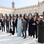 Saida Mirziyoyeva Misrdagi “Al-Azhar” masjidini ziyorat qildi (foto)