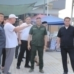 Prezident Asaka tumani rahbarlarini mukofotladi (video)