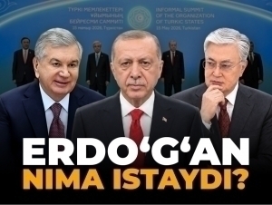 Erdo‘g‘anning Qozog‘istonga sayohati