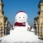 Xitoyda 19 metrli qorbola yasaldi (video)