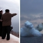Kim Chen In yangi raketasini sinovdan o‘tkazdi (foto)