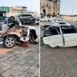 Toshkentda Lacetti ikkiga bo‘linib ketdi (video)