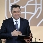 Жапаров президентлик сайловида яна номзодини қўйишини айтди (видео)