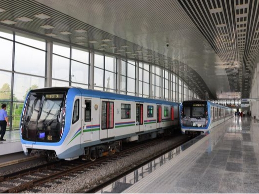 Five-car trains to be introduced on the Tashkent Metro.