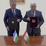 The draft demarcation of the Uzbekistan-Tajikistan state border is discussed