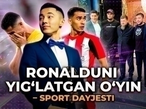 Ronalduni yig‘latgan o‘yin – Sport dayjesti