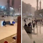 Makkaga kuchli to‘fon yopirildi (video)