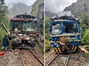Machu-Pikchuga ketayotgan ikkita poyezd to‘qnashdi. Qurbon bor 