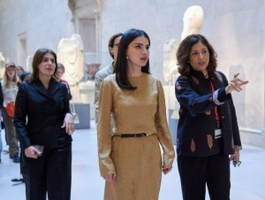 Mirziyoyeva visited the Metropolitan Museum in the USA
