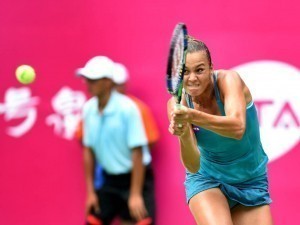 Tennis. Nigina Abduraimova set out for the final of the international tournament