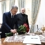 Mirziyoyev Eron elchixonasiga borib, hamdardlik bildirdi