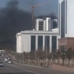 “Poytaxt” biznes markazida yong‘in chiqdi (video)