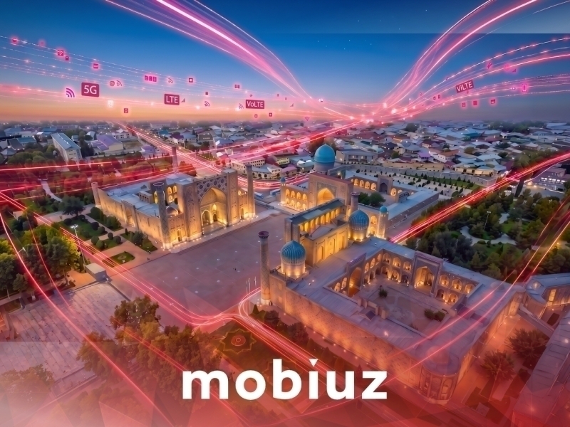 Mobiuz абонентлари Бухоро ва Самарқандда ҳар сонияда 6 ГБ интернет сарфламоқда