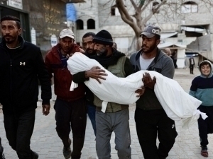 Ғазода ўтин тераётган икки бола Исроил дрони сабаб ҳалок бўлди