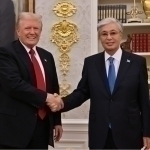 To‘qayev Trampga tabrik yo‘lladi