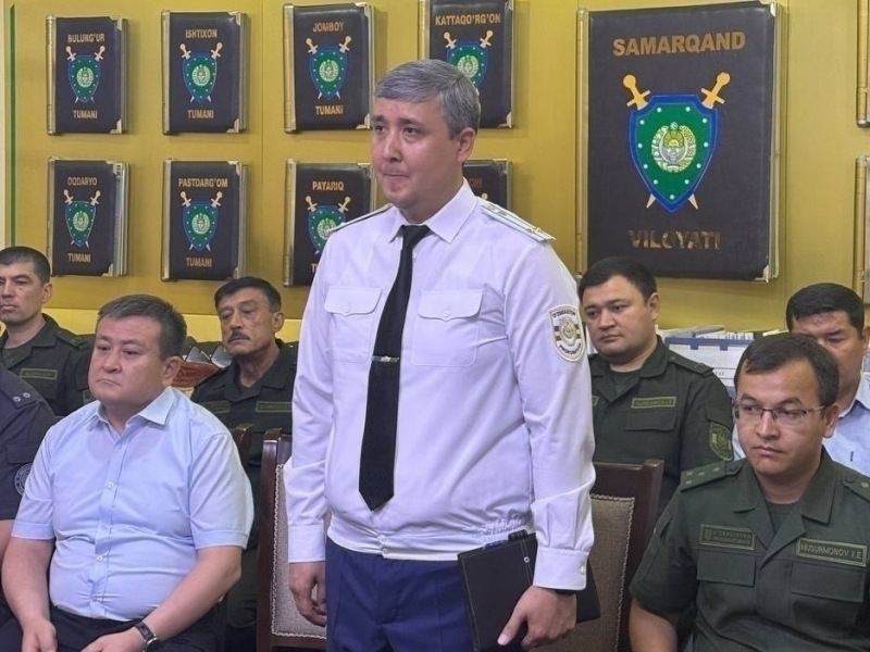 Самарқанд шаҳрига янги прокурор тайинланди