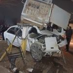 Jizzaxda Gentra haydovchisi aholini elektrsiz qoldirdi
