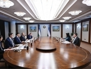Aripov meets with Executive Director of the Green Climate Fund