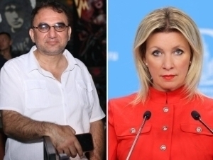 Zaxarova yana “burnini tiqdi”: U qamalgan Aziz Hakimovning yonini oldi