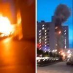 Moskvaga yana dronlar hujumi uyushtirildi (video)
