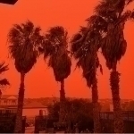 Австралия осмонида ғаройиб табиат ҳодисаси кузатилди (видео)