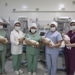 Suyunchi! Andijonda 5 nafar egizak dunyoga keldi