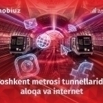 Mobiuz metro tunnellarida aloqa va internetni ishga tushirdi