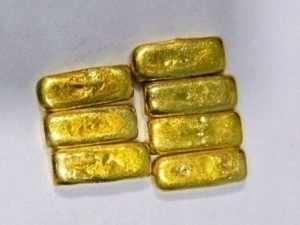 Андижонда она ва бола чегарадан олтин қуймаларини олиб ўтаётганда ушланди