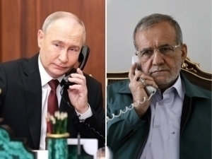Putin Pezeshkiyonga ta’ziya bildirdi
