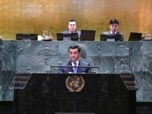 Bakhtiyor Saidov represents Uzbekistan at UN General Assembly