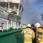Махачқалъада нефть танкери портлади